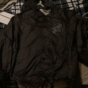 Santa Cruz button up windbreaker